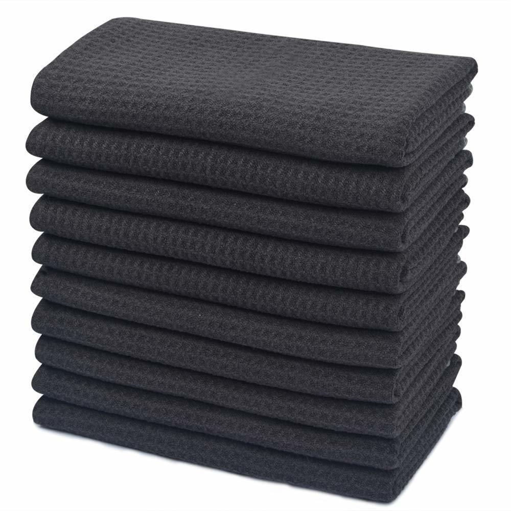 SINLAND Microfiber Dish Drying Towels Waffle Weave Kitchen Dish Wash Rags Cloth Ultra Absorbent 16 Inch X 24 Inch 10 Pack White T200612
SINLAND Microfiber Dish Drying Towels Waffle Weave Kitchen Dish Wash Rags Cloth Ultra Absorbent 16 Inch X 24 Inch 10 Pack White T200612