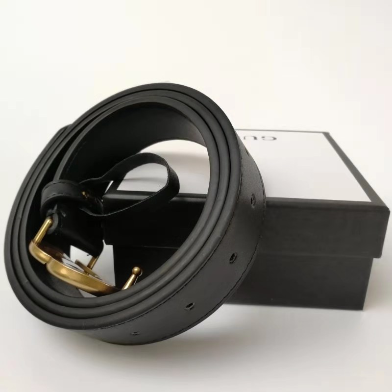 2021 Fashion Big buckle genuine leather belt with box designer men women high quality mens belts, Black
2021 Fashion Big buckle genuine leather belt with box designer men women high quality mens belts, Black