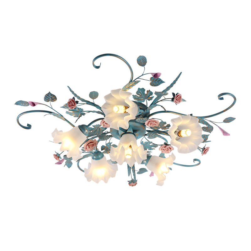 Idyllic Flower Ceiling Lights American Retro Living Foyer Light Fixtures Classical Wrought Iron Bedroom Ceiling Lamp led Girl Room Warm Flowers And Plants Lighting
Idyllic Flower Ceiling Lights American Retro Living Foyer Light Fixtures Classical Wrought Iron Bedroom Ceiling Lamp led Girl Room Warm Flowers And Plants Lighting