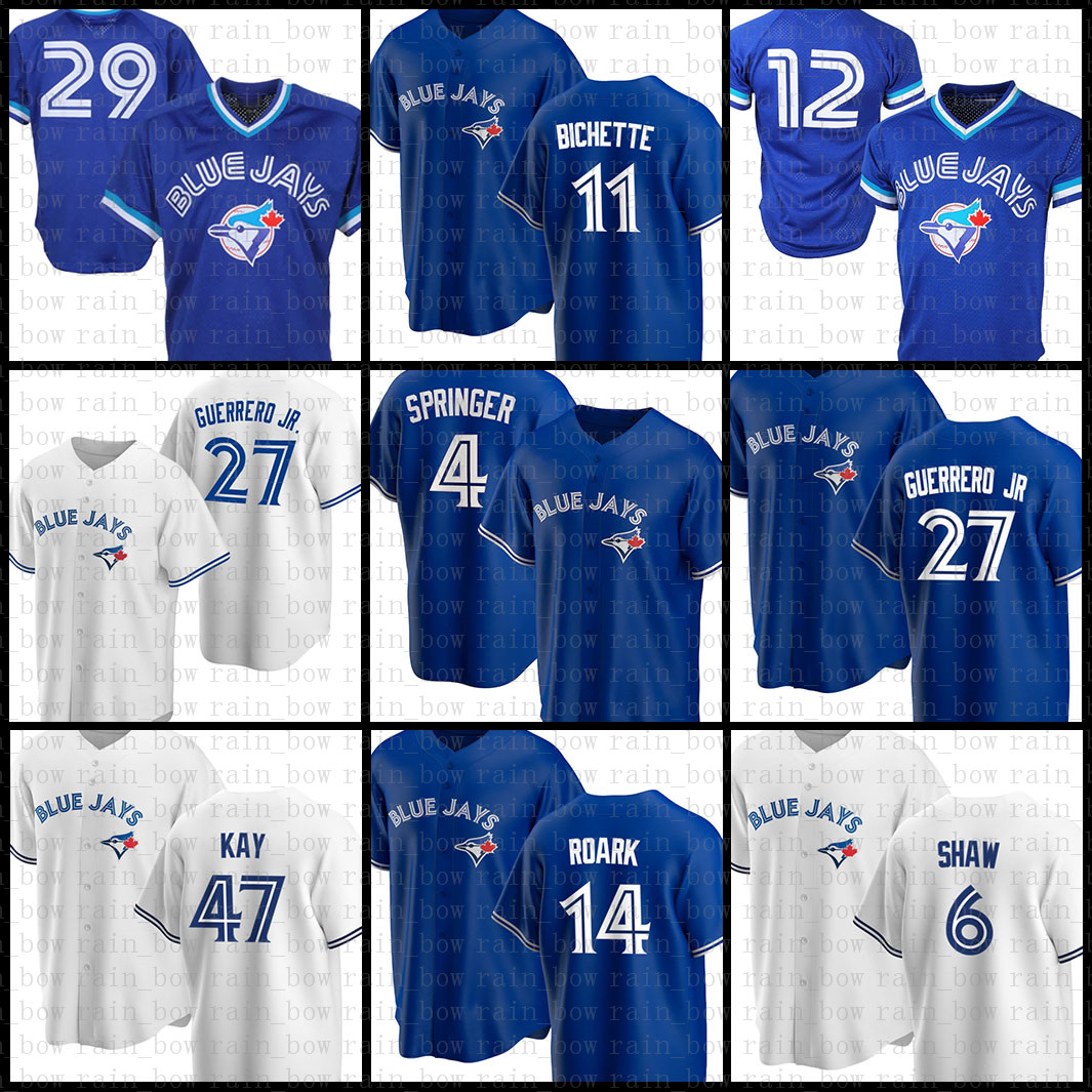 4 George Springer Toronto Blue Jay 27 Vladimir Guerrero Jr. Baseball Jersey Custom 6 Marcus Stroman 47 Jack Morris 29 Joe Carter White, Blue;black
4 George Springer Toronto Blue Jay 27 Vladimir Guerrero Jr. Baseball Jersey Custom 6 Marcus Stroman 47 Jack Morris 29 Joe Carter White, Blue;black