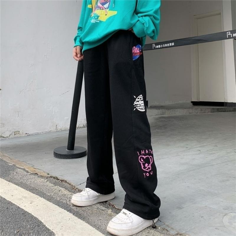 Men's Pants Plus Size Funny Patter Male Loose Cargo Men High Street Straight Casual Sweatpants Gothic Streetwear, Black
Men's Pants Plus Size Funny Patter Male Loose Cargo Men High Street Straight Casual Sweatpants Gothic Streetwear, Black