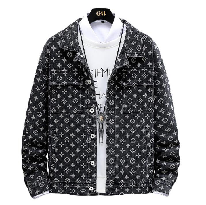 Denim Jacket Men Motorcyle Basic Coat Streetwear Hip Hop Bomber Jacket Cowboy Men's Jean Jacket Chaqueta Hombre, Black
Denim Jacket Men Motorcyle Basic Coat Streetwear Hip Hop Bomber Jacket Cowboy Men's Jean Jacket Chaqueta Hombre, Black
