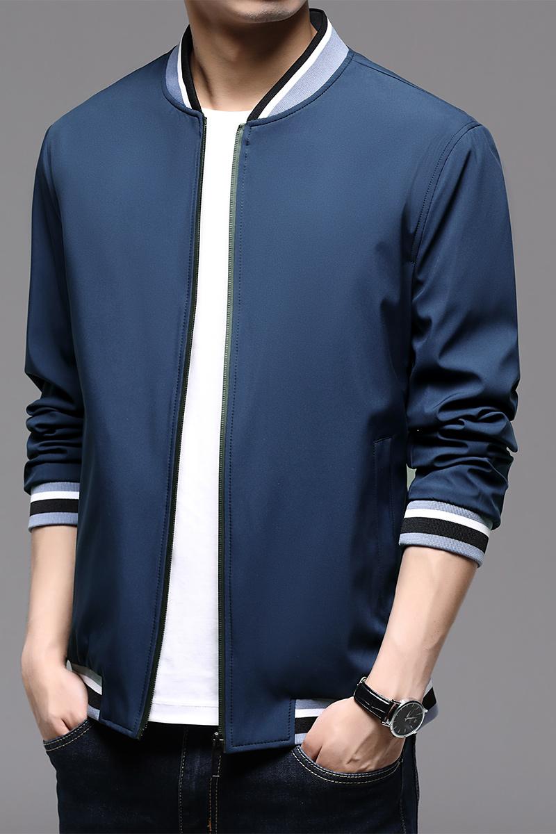Mens Jacket Spring Big Size Baseball Jackets For Style Oversized Bomber Coats European Clothing Black Husband Men's