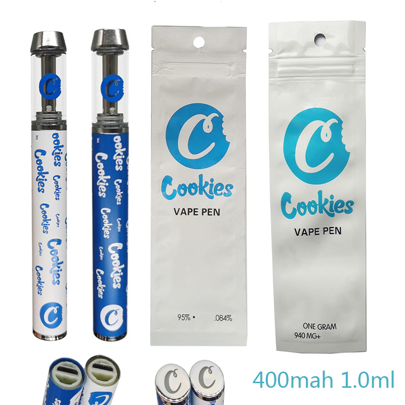 Cookies Disposable Vape Pen 1.0ml Vapes E Cigarettes Empty Ceramic Coil Atomizer Screw in Round Tips 400mah Battery Rechargeable Thick Oil Vaporizer Pens
Cookies Disposable Vape Pen 1.0ml Vapes E Cigarettes Empty Ceramic Coil Atomizer Screw in Round Tips 400mah Battery Rechargeable Thick Oil Vaporizer Pens