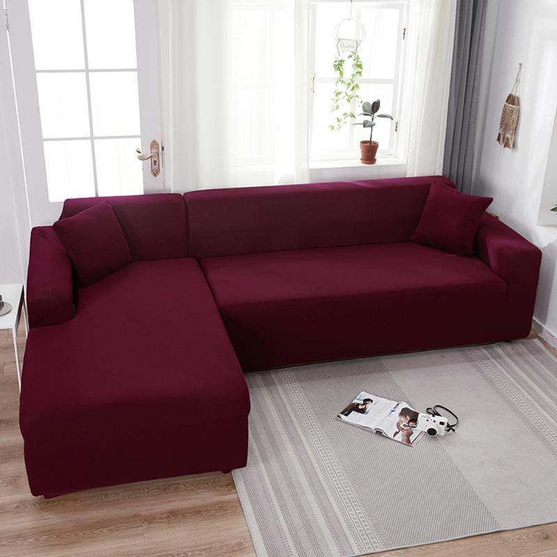 Chair Covers Elastic Corner Sectional Sofa Cover For Living Room 2 3 4 Place Wine Red Solid Color L Shape Protection Chaise Longue
Chair Covers Elastic Corner Sectional Sofa Cover For Living Room 2 3 4 Place Wine Red Solid Color L Shape Protection Chaise Longue