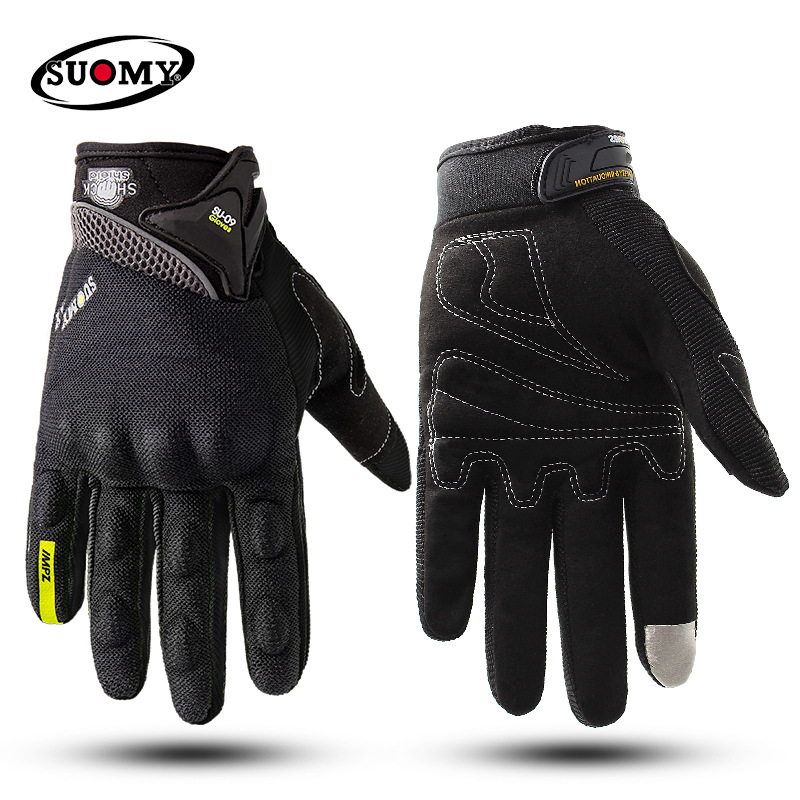 SUOMY Motorcycle riding gloves motorcycle gloves fit for Yamaha BMW Full finger motocross motorbike gloves luvas da motog
SUOMY Motorcycle riding gloves motorcycle gloves fit for Yamaha BMW Full finger motocross motorbike gloves luvas da motog