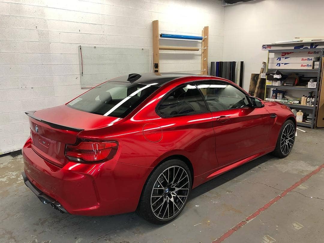 Blood Red Gloss Metallic Vinyl Wrap For WHOLE Car wrap covering foil With Air bubble Free Low tack glue like 3M quality 1.52*20M/Roll 5x67ft