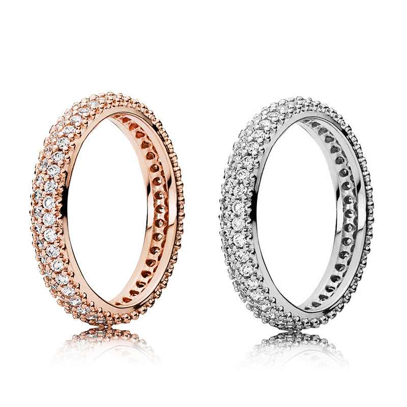100% 925 Sterling Silver RING With Cubic Zircon Original box Forth Pandora Fashion Rings for Valentines Day Rose Gold Wedding Ringing Women
100% 925 Sterling Silver RING With Cubic Zircon Original box Forth Pandora Fashion Rings for Valentines Day Rose Gold Wedding Ringing Women