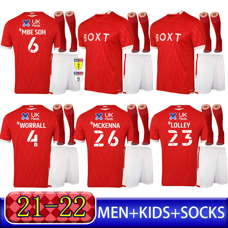 21 22 Nottingham soccer jerseys Forest home red 2021 2022 Camiseta Worrall MBE SOH LOLLEY MCKENNA ARRER football shirts top thai quality men kids kit+Socks, Ndhsl0009
21 22 Nottingham soccer jerseys Forest home red 2021 2022 Camiseta Worrall MBE SOH LOLLEY MCKENNA ARRER football shirts top thai quality men kids kit+Socks, Ndhsl0009