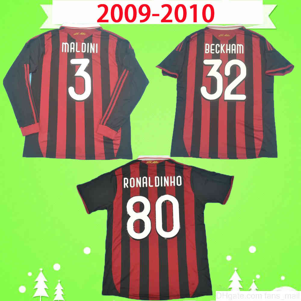 2009 2010 Retro soccer jersey vintage football shirt uniform 09 10 classic ac Maglia da calcio long sleeve MALDINI SEEDORF MILAN BECKHAM RONALDINHO, Black;yellow
2009 2010 Retro soccer jersey vintage football shirt uniform 09 10 classic ac Maglia da calcio long sleeve MALDINI SEEDORF MILAN BECKHAM RONALDINHO, Black;yellow