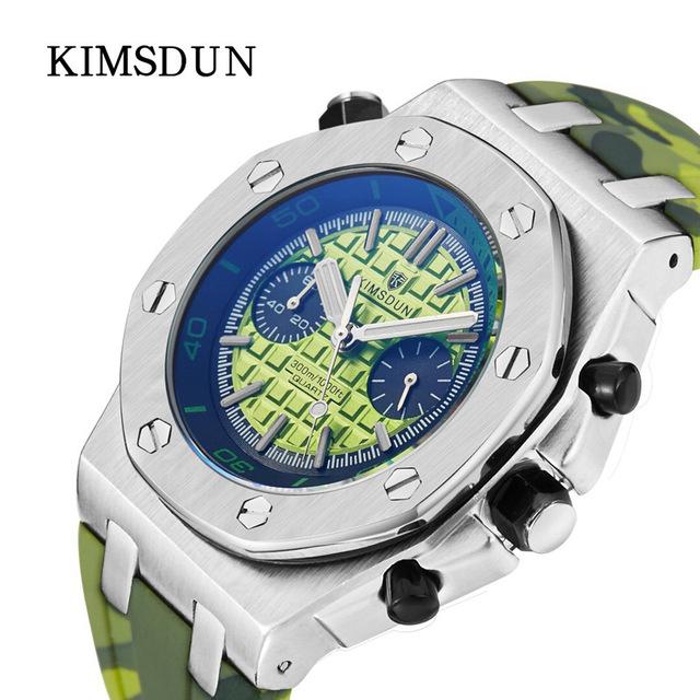 Wristwatches KIMSDUN Brand Men's Sports Luxury Fashion Casual Quartz Watch Silicone Strap Gift Clock Relogio Montre Femme Wrist Masculino, Slivery;brown
Wristwatches KIMSDUN Brand Men's Sports Luxury Fashion Casual Quartz Watch Silicone Strap Gift Clock Relogio Montre Femme Wrist Masculino, Slivery;brown