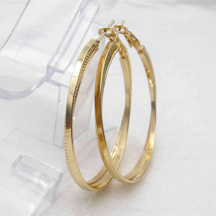 Charms Ear Stud Clip Rings 2021 Jewelry Exaggerated Diamond Full of Large Multi Size Nightclub Queen Female