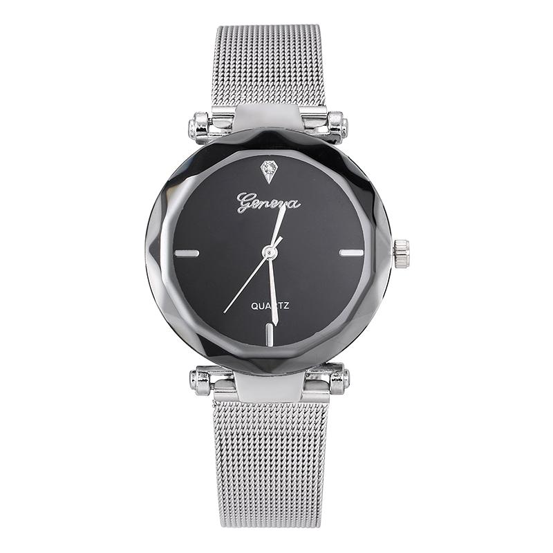 Wristwatches Geneva Delicate Stainless Steel Watches Women Luxury Alloy Mesh Band Quartz Wrist Watch Ladies Diamond Small Dial Clock
Wristwatches Geneva Delicate Stainless Steel Watches Women Luxury Alloy Mesh Band Quartz Wrist Watch Ladies Diamond Small Dial Clock