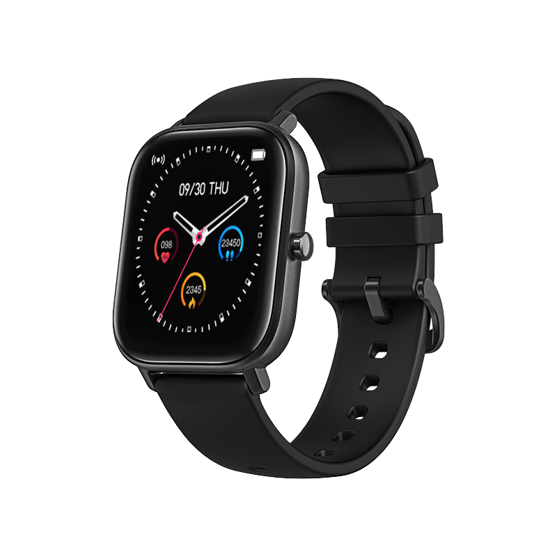Smart Watch P8 Hommes Femmes 1.4inch Écran tactile complet Fitness Tracker Chef de fréquence cardiaque Moniteur IP67 Imperméable GTS Sports Smart