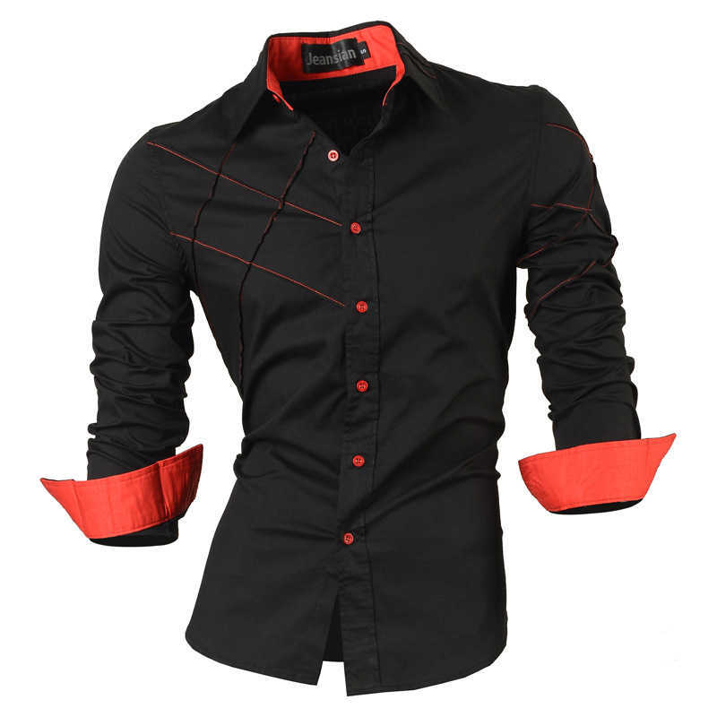 jeansian casual shirts dress male mens clothing long sleeve social slim fit brand boutique cotton western button 2028 210628, Z015-winered
jeansian casual shirts dress male mens clothing long sleeve social slim fit brand boutique cotton western button 2028 210628, Z015-winered