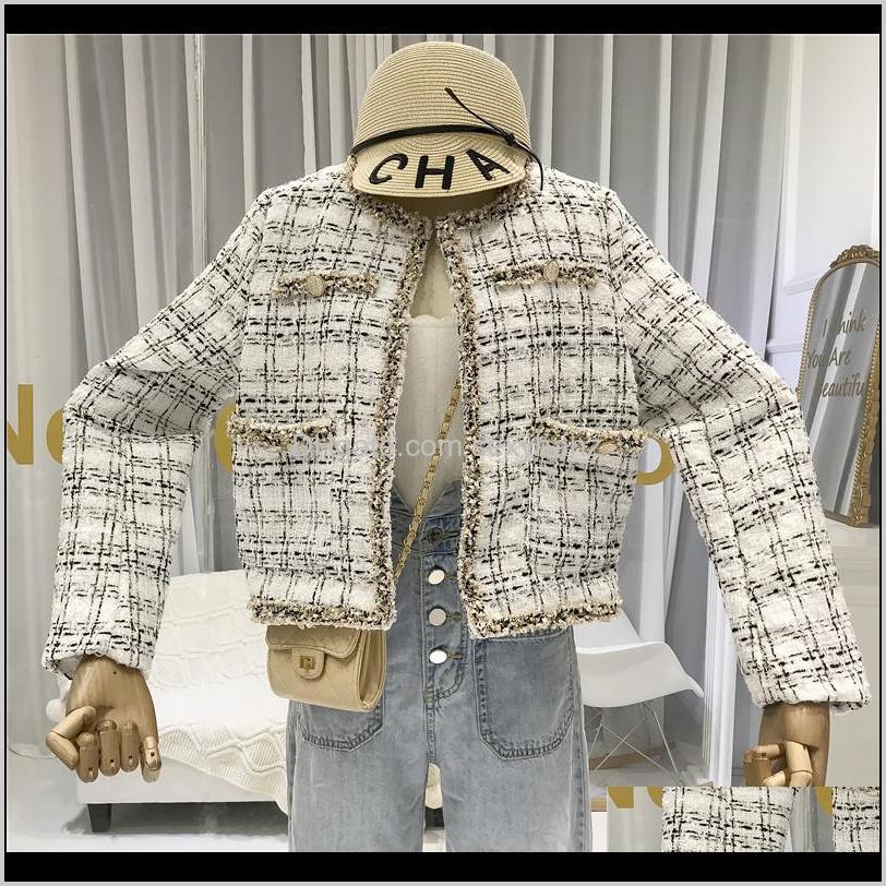 Outerwear & Womens Clothing Apparel Drop Delivery 2021 Tyhru Women Buttons Pockets Design T Jackets Tassel Plaid Coats Female Autumn 8Mynf, Black;brown
Outerwear & Womens Clothing Apparel Drop Delivery 2021 Tyhru Women Buttons Pockets Design T Jackets Tassel Plaid Coats Female Autumn 8Mynf, Black;brown