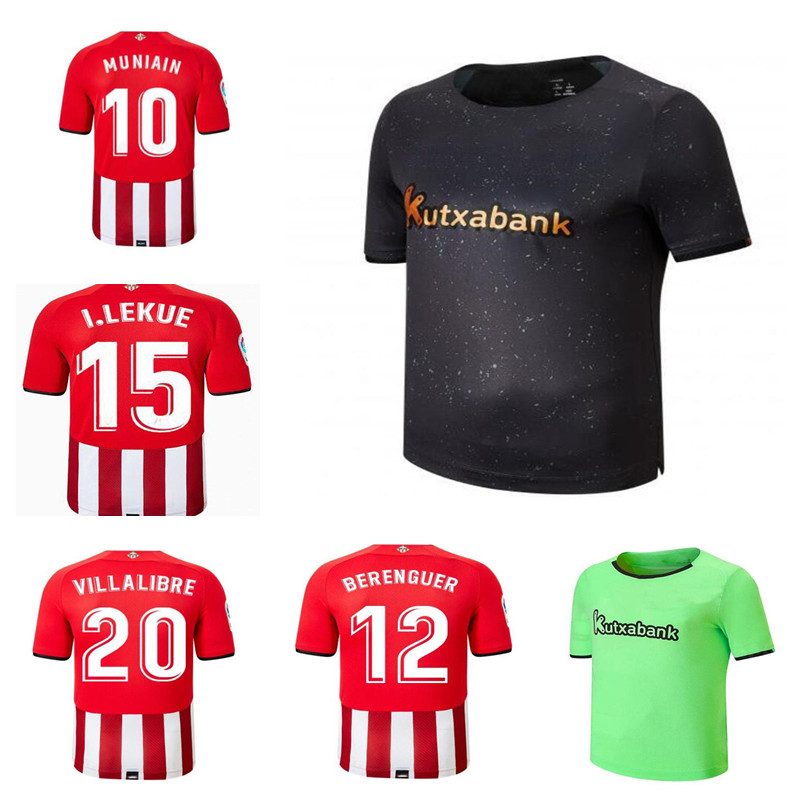 FANS Player 21 22 Bilbao Soccer Jersey home Athletic RAUL GARCIA BERENGUER WILLIAMS 2021 2022 VILLALIBRE MUNIAIN MARTINEZ men Camiseta .22