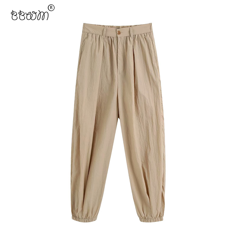 Women Chic Fashion Solid Pants Vintage Female High Waist Zipper Fly Ankle Trousers Casual Pantalones Mujer 210520, As picture
Women Chic Fashion Solid Pants Vintage Female High Waist Zipper Fly Ankle Trousers Casual Pantalones Mujer 210520, As picture