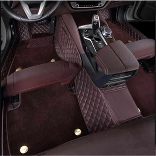 Specialized in the production land rover range rover oefender aurora star mat high quality car up and down two layers of leather blanket material tast