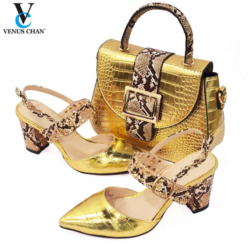 Itallian Design 2021 Arrival Fashion Golden Color Party Elegant Women Shoes And Bag Full Of Rhinestone Dress, Black
Itallian Design 2021 Arrival Fashion Golden Color Party Elegant Women Shoes And Bag Full Of Rhinestone Dress, Black