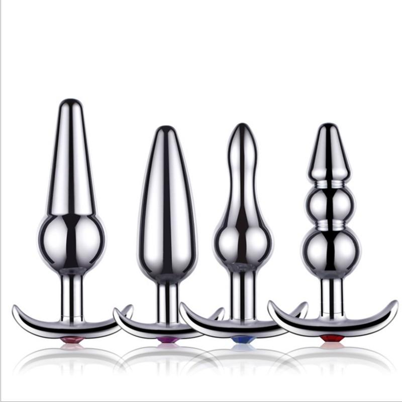 Sex Toys For Couples Metal Anal Plug Female Goods Going Out In The Backyard Draw Beads Opener Tail Chrysanthemum Expansion SM Interesting T