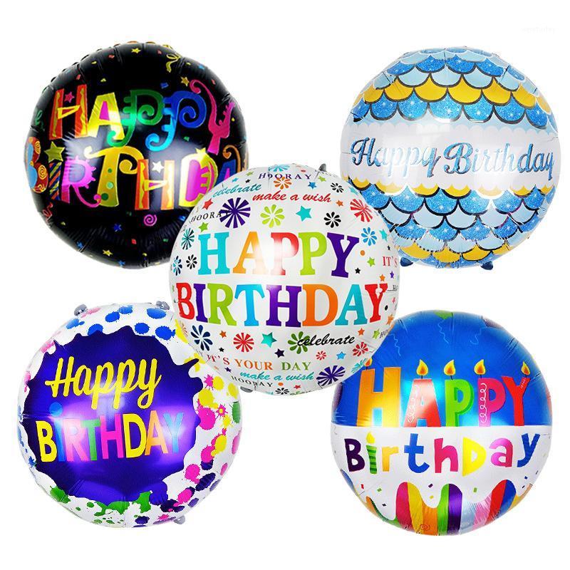 Party Decoration 18 Inch Round Happy Birthday Balloon Children's Toy Hydrogen Aluminum Foil
Party Decoration 18 Inch Round Happy Birthday Balloon Children's Toy Hydrogen Aluminum Foil