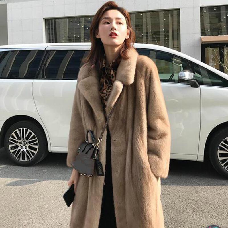 Women's Fur & Faux 2021 Fashion Coat Autumn Winter Women Casual Warm Slim Long Mink Pocket Jacket, Black
Women's Fur & Faux 2021 Fashion Coat Autumn Winter Women Casual Warm Slim Long Mink Pocket Jacket, Black
