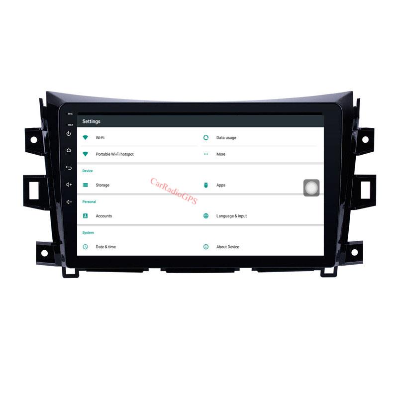 GPS Navigation car dvd Stereo Player for Nissan NAVARA Frontier NP300 2011-2016 with Touchscreen Video DAB+ 10.1 Inch Android