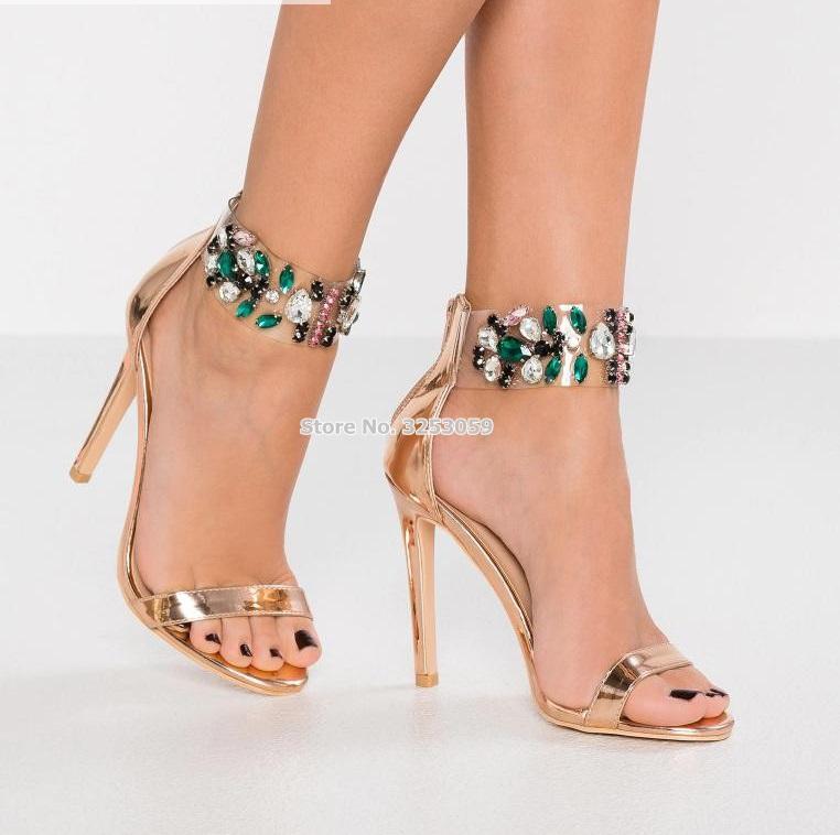 Dress Shoes ALMUDENA Luxury Bling Crystal Beaded Gladiator Sandals Stiletto Heels Gold Silver Single Strap Jewelry Wedding Pumps, As picture
Dress Shoes ALMUDENA Luxury Bling Crystal Beaded Gladiator Sandals Stiletto Heels Gold Silver Single Strap Jewelry Wedding Pumps, As picture