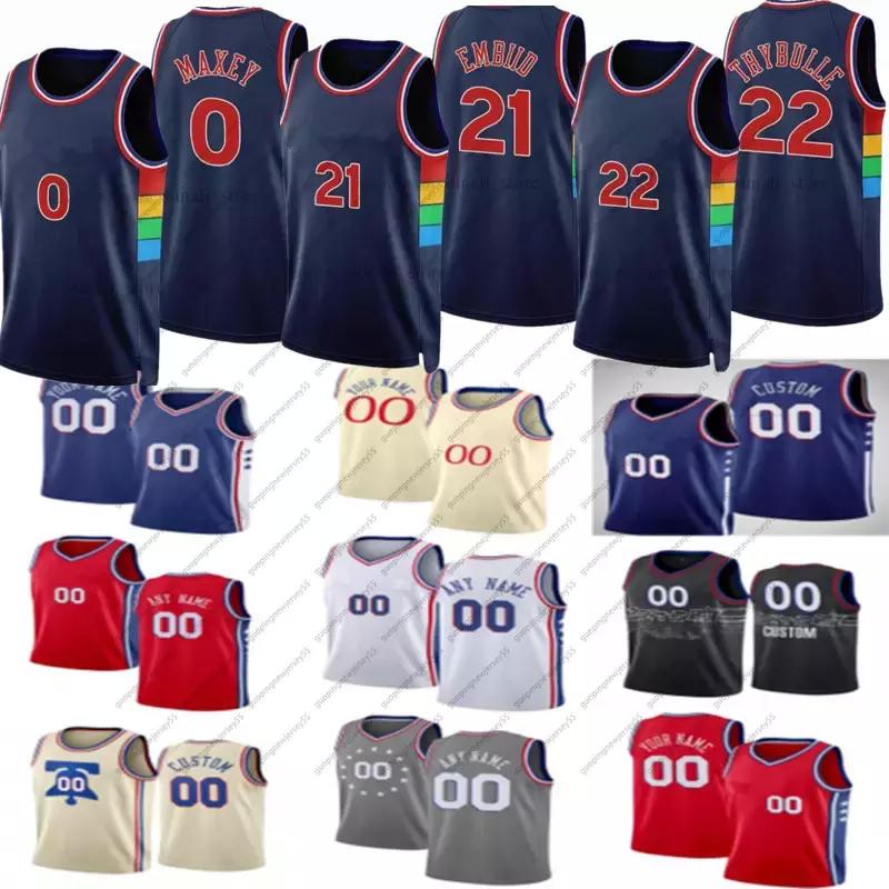 2021-2022 75th Custom Jersey Mens Womens Youth Joel 21 Embiid Tyrese 0 Maxey Jaden 11 Springer Matisse 22 Thybulle 12 Tobias Harris 18 Shake Milton Basketball Jerseys, Color5
2021-2022 75th Custom Jersey Mens Womens Youth Joel 21 Embiid Tyrese 0 Maxey Jaden 11 Springer Matisse 22 Thybulle 12 Tobias Harris 18 Shake Milton Basketball Jerseys, Color5