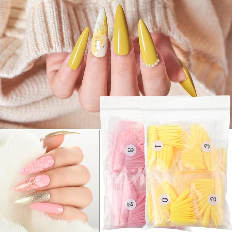 500PCS/Bag False Nails French Nail Fake Art Long Stiletto Acrylic Manicure DIY Tools Full Style Accessories, 100pcs
500PCS/Bag False Nails French Nail Fake Art Long Stiletto Acrylic Manicure DIY Tools Full Style Accessories, 100pcs