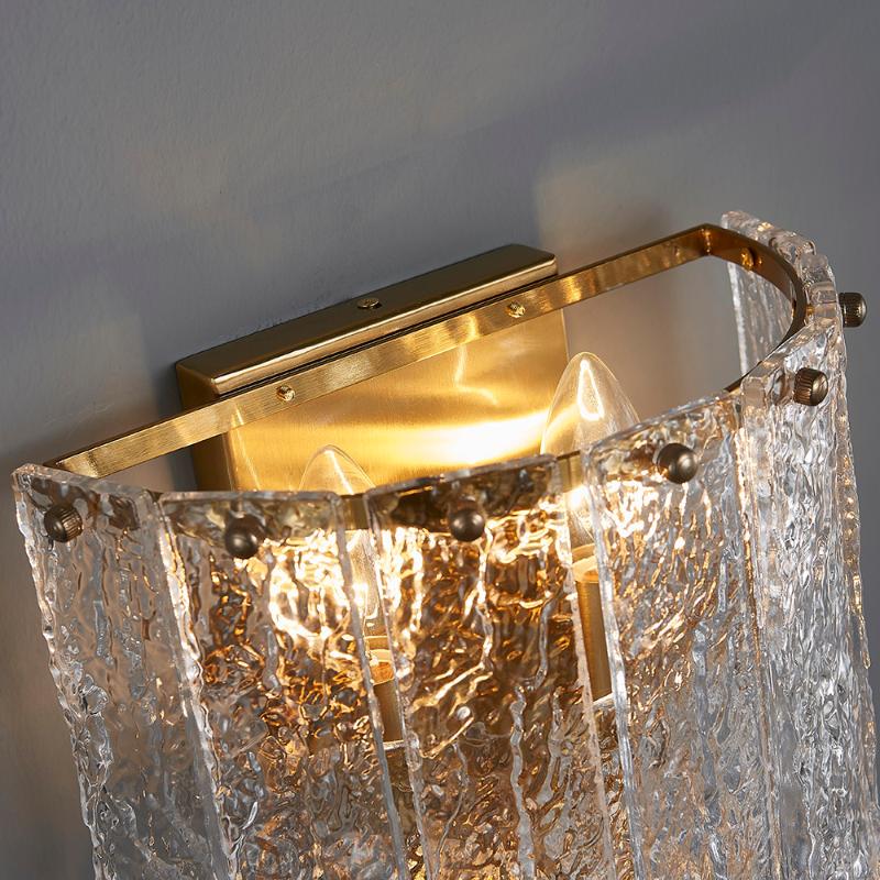 Frosted Glass Lamps For Wall Decor Bedroom Bedside Lamp Sconce On The Living Room Interior Lighting