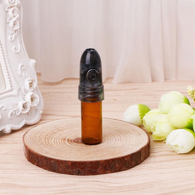 Storage Bottles & Jars 1pc Portable Snuff Top Dispenser Snorter Rocket Snuffer Acrylic Glass