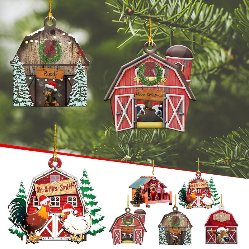 Christmas Decorations Pendant Wooden House Home Ornament Tree Puppy Year Festive Party Supplies Room Decoration
Christmas Decorations Pendant Wooden House Home Ornament Tree Puppy Year Festive Party Supplies Room Decoration