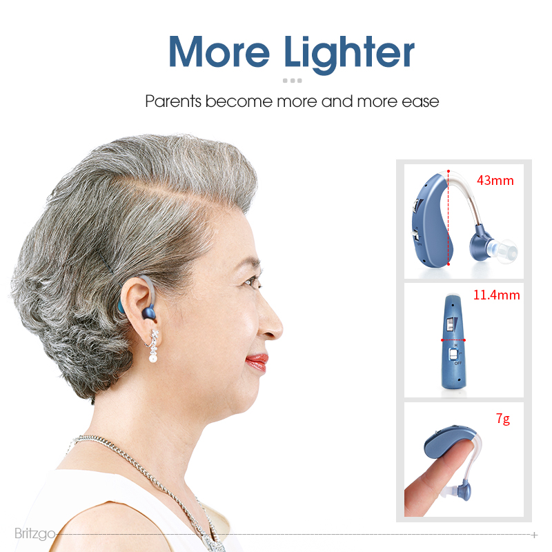 Britzgo Mini Hearing Aid Hearing Amplifier USB Rechargeable Digital For Elder Hearing Aids BHA-1204 Wear on Both Ears 2pcsScouts
Britzgo Mini Hearing Aid Hearing Amplifier USB Rechargeable Digital For Elder Hearing Aids BHA-1204 Wear on Both Ears 2pcsScouts
