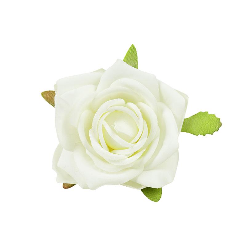 5/10pcs 7cm Artificial Rose Silk Flower Head High Quality Wedding Home Decoration DIY Wreath Scrapbook Fake Supplies Decorative Flowers & Wr