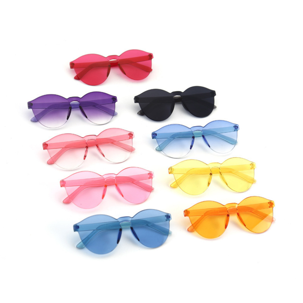 sunglasses Children's transparent candy color round frame baby versatile sunglasses Boys and girls fashion cute glasses, Blue
sunglasses Children's transparent candy color round frame baby versatile sunglasses Boys and girls fashion cute glasses, Blue