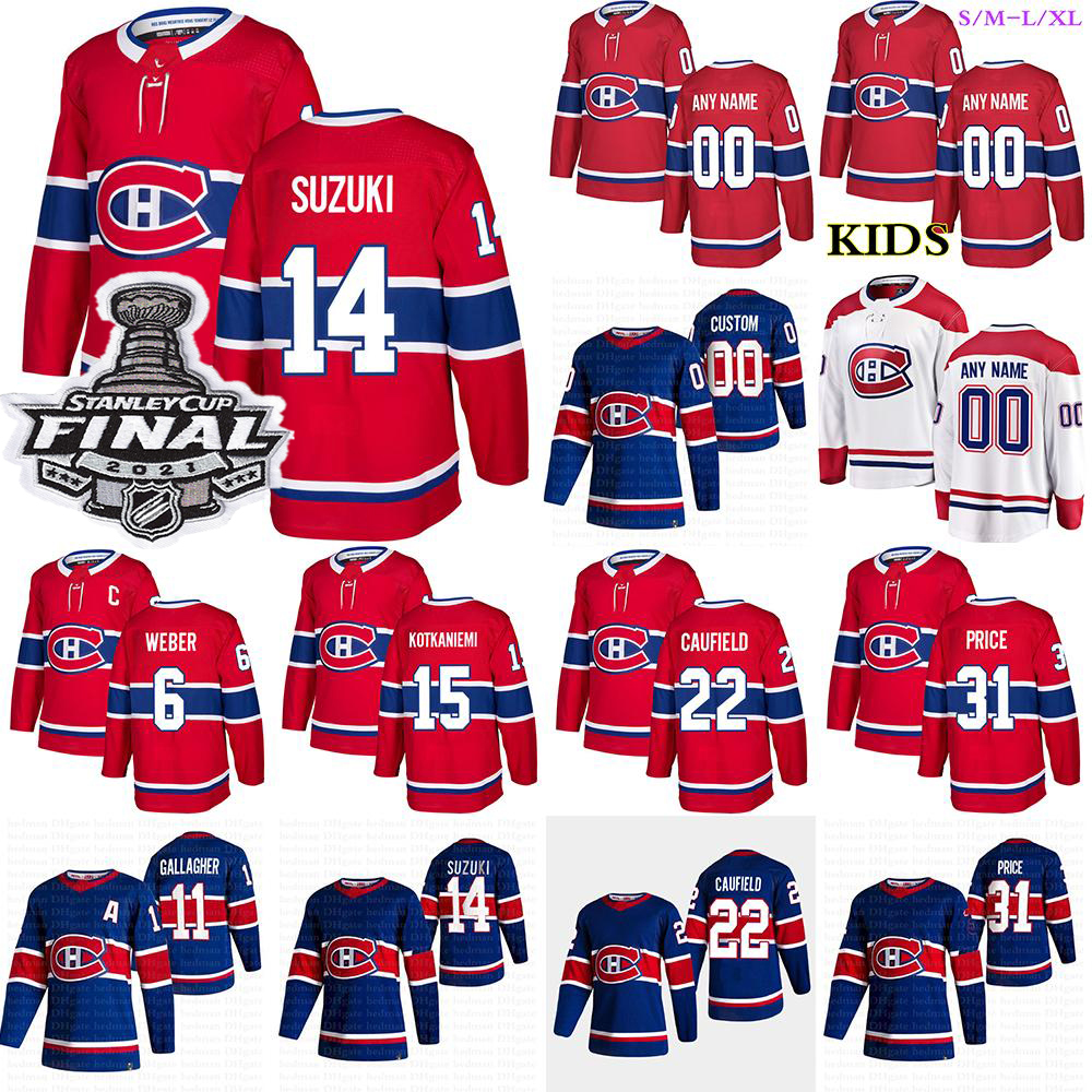 Custom Montreal Canadiens Jersey 31 Carey Price 22 Cole Caufield 14 Nick Suzuki 11 Brendan Gallagher 6 Shea Weber Hockey Jerseys, Yellow
Custom Montreal Canadiens Jersey 31 Carey Price 22 Cole Caufield 14 Nick Suzuki 11 Brendan Gallagher 6 Shea Weber Hockey Jerseys, Yellow