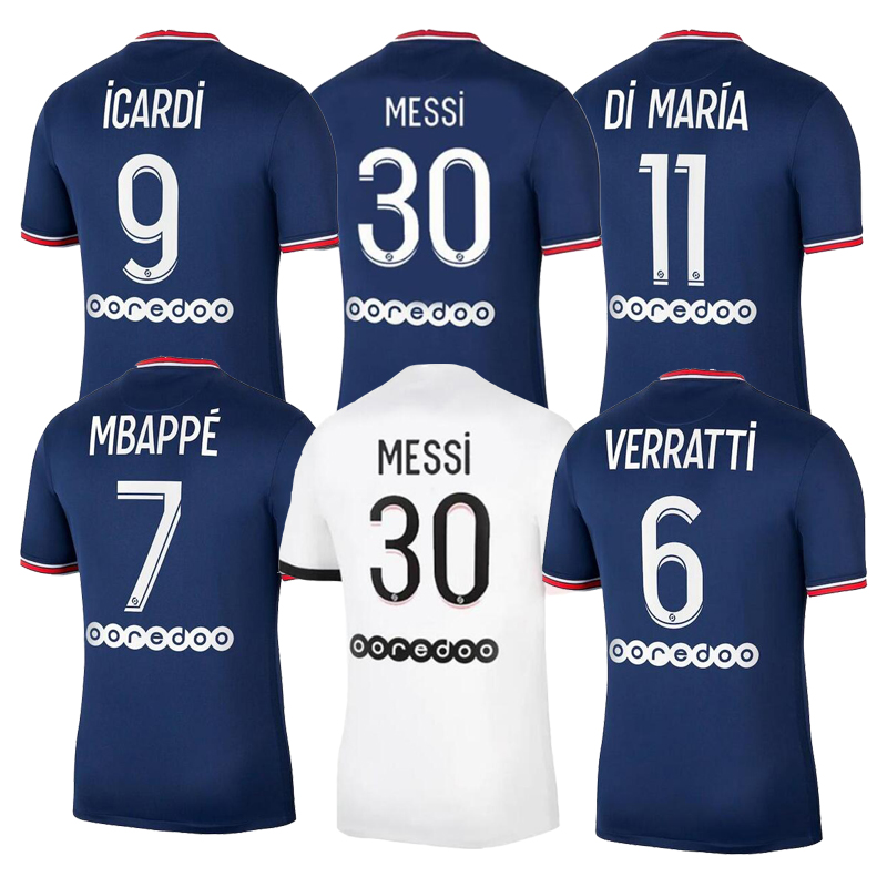 New S-3XL High Quality MESSI MBAPPE Fans Version soccer jersey 2021 2022 HAKIMI SERGIO RAMOS Maillots de football MARQUINHOS VERRATTI men shirts uniforms, A5
New S-3XL High Quality MESSI MBAPPE Fans Version soccer jersey 2021 2022 HAKIMI SERGIO RAMOS Maillots de football MARQUINHOS VERRATTI men shirts uniforms, A5