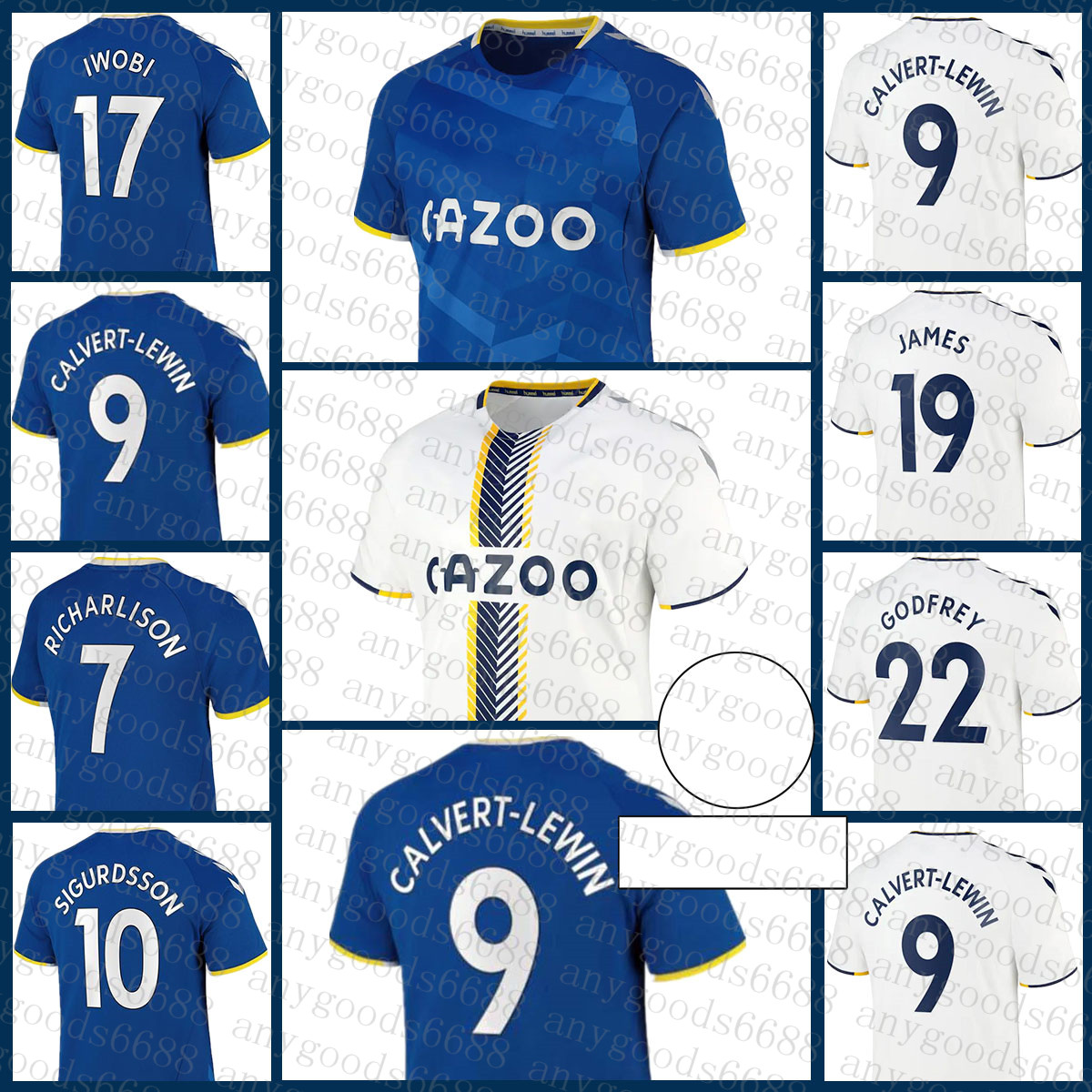 Soccer Jersey Everton Mens FC CALVERT-LEWIN #9 Uniforms JAMES #19 RICHARLISON #7 DIGNE #12 NKOUNKOU #18 SIGURDSSON #10 BERNARD #20 KEANE #5 ANDRE GOMES #21 PICKFORD #1 Brown, Mens-aifudun
Soccer Jersey Everton Mens FC CALVERT-LEWIN #9 Uniforms JAMES #19 RICHARLISON #7 DIGNE #12 NKOUNKOU #18 SIGURDSSON #10 BERNARD #20 KEANE #5 ANDRE GOMES #21 PICKFORD #1 Brown, Mens-aifudun