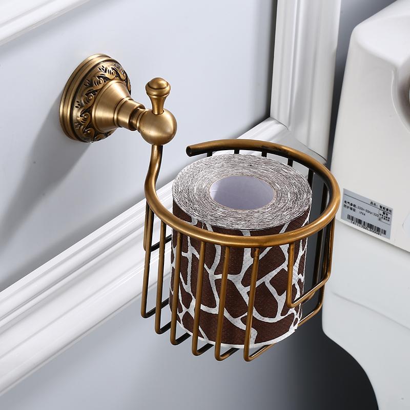 Toilet Paper Holders Holder Wall Mounted Brass Antique Finishing Roll Paper/Roll Apply Kitchen Bath Restaurant
Toilet Paper Holders Holder Wall Mounted Brass Antique Finishing Roll Paper/Roll Apply Kitchen Bath Restaurant