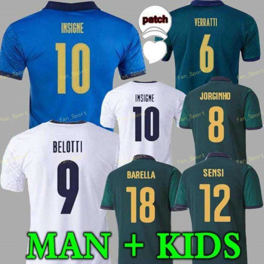 Italy 2020 2021 soccer Jersey home away JORGINHO EL SHAARAWY BONUCCI INSIGNE BERNARDESCHI Adult men + kids kit FOOTBALL SHIRTS, Black;yellow
Italy 2020 2021 soccer Jersey home away JORGINHO EL SHAARAWY BONUCCI INSIGNE BERNARDESCHI Adult men + kids kit FOOTBALL SHIRTS, Black;yellow