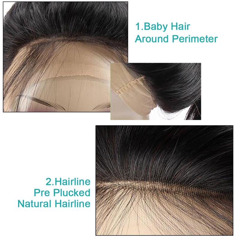 Brazilian 10A Grade Highlight Wig Human Hair Water Wave Lace Front Ombre T Part HD Frontal Pre Plucked 10-26 Wigs