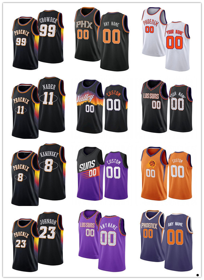 75th Custom MEN Jersey Women Youth 99 Jae Crowder 23 Cameron Johnson 8 Frank Kaminsky III 11 Abdel Nader Phoenix''Suns'', Black;red
75th Custom MEN Jersey Women Youth 99 Jae Crowder 23 Cameron Johnson 8 Frank Kaminsky III 11 Abdel Nader Phoenix''Suns'', Black;red