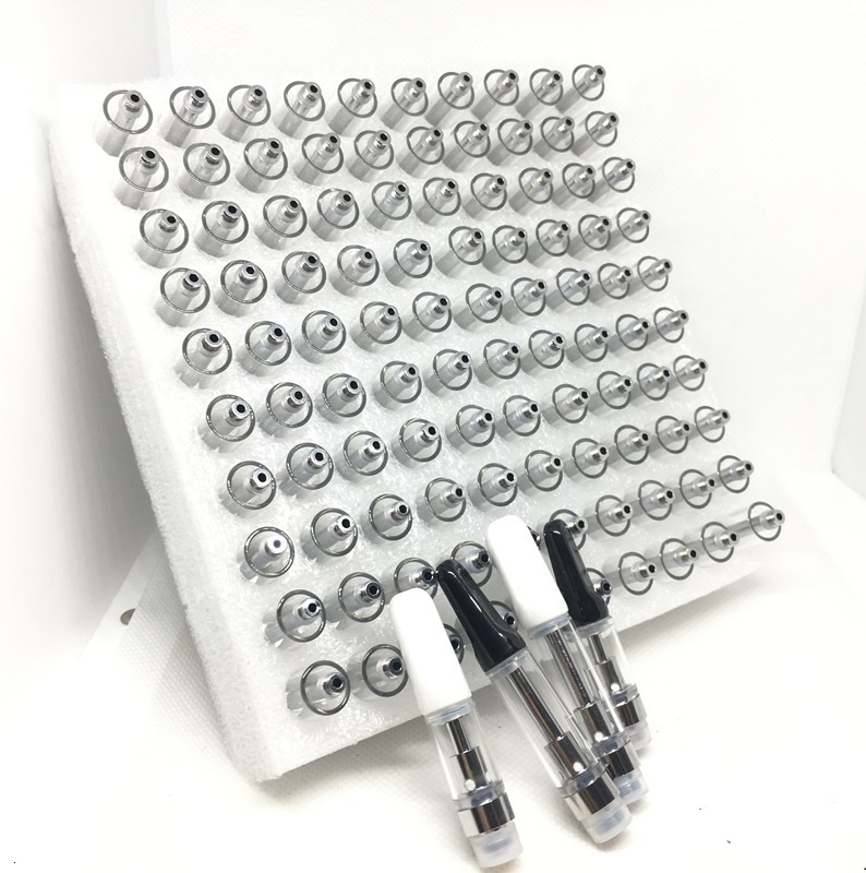 Ceramic Atomizers TH205 Vape Cartridges Glass Tank 0.5ml 0.8ml 1.0ml Carts For thick oil cartridge 510 Thread Pen Foam box packaging
Ceramic Atomizers TH205 Vape Cartridges Glass Tank 0.5ml 0.8ml 1.0ml Carts For thick oil cartridge 510 Thread Pen Foam box packaging