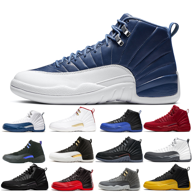 2022 12s 12 basketball shoes Jumpman men black purple Bulls Dark grey FIBA Flu Game french blue Indigo Michigan Reverse Taxi Twist Utility size 40-46 Comfortable, Blue stone
2022 12s 12 basketball shoes Jumpman men black purple Bulls Dark grey FIBA Flu Game french blue Indigo Michigan Reverse Taxi Twist Utility size 40-46 Comfortable, Blue stone