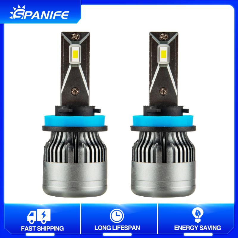 Car Headlights Spanife 56W Super Bright Headlight LED Bulbs H7 H4 H1 H3 H11 Headlamps Kit 9005 9006 9012 880 5202 H13 9004 9007 Auto Lamps
Car Headlights Spanife 56W Super Bright Headlight LED Bulbs H7 H4 H1 H3 H11 Headlamps Kit 9005 9006 9012 880 5202 H13 9004 9007 Auto Lamps
