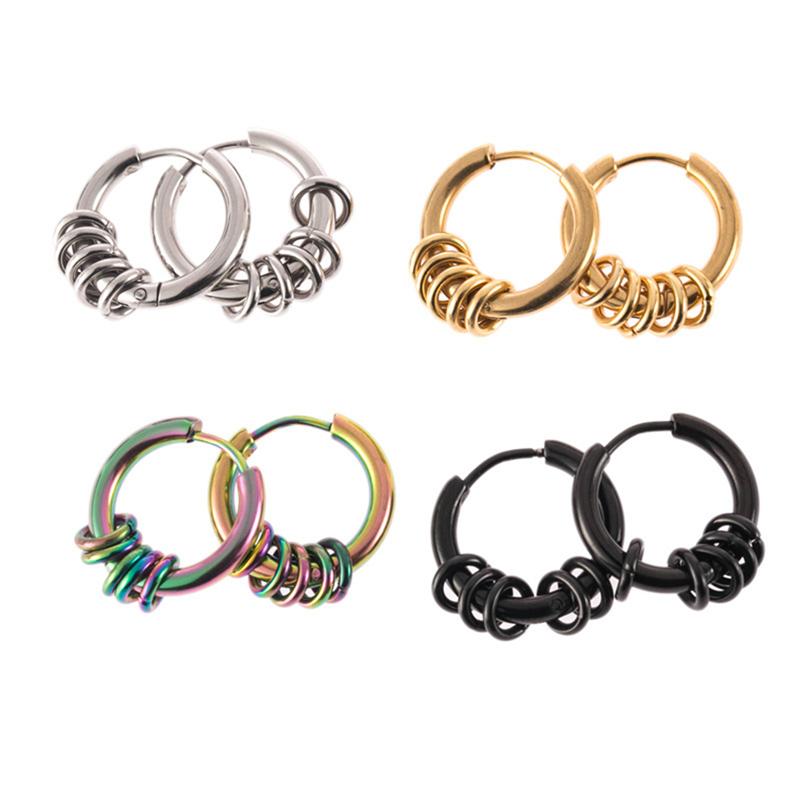Hoop & Huggie Fashion Earrings Men's Round Titanium Steel Jewelry Accessories Hipster Rock Style Punk Circle Women
Hoop & Huggie Fashion Earrings Men's Round Titanium Steel Jewelry Accessories Hipster Rock Style Punk Circle Women