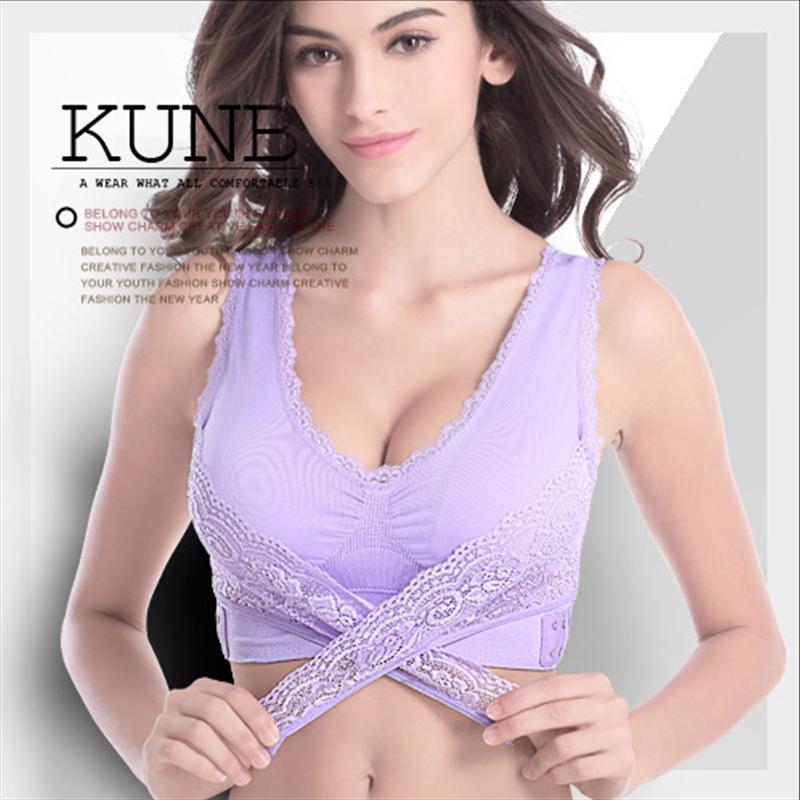 Women Bra Underwear Sexy Lingerie Lace Solid Color Cross Side Buckle Wireless Push Up Breathable Sleep Drop Bras, As picture
Women Bra Underwear Sexy Lingerie Lace Solid Color Cross Side Buckle Wireless Push Up Breathable Sleep Drop Bras, As picture