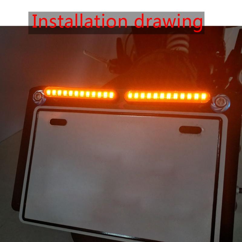 Emergency Lights 1pcs 12LED Sequential Flowing Strips Motorcycle Car Mini Turn Signal Amber 12V Decoration Lamp Strip Accessories
Emergency Lights 1pcs 12LED Sequential Flowing Strips Motorcycle Car Mini Turn Signal Amber 12V Decoration Lamp Strip Accessories